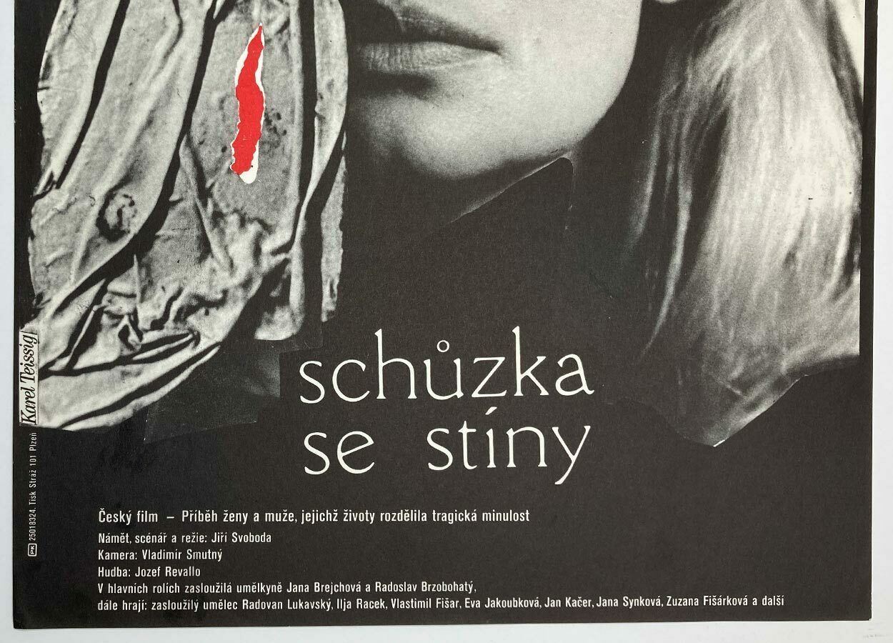 Movie Poster, Encounter With The Shadows, Karel Teissig, 1983 photo furniture