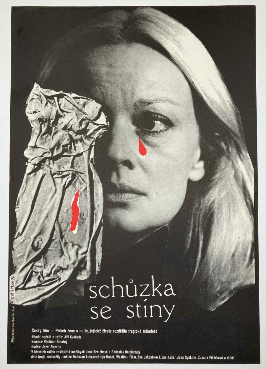 Movie Poster, Encounter With The Shadows, Karel Teissig, 1983