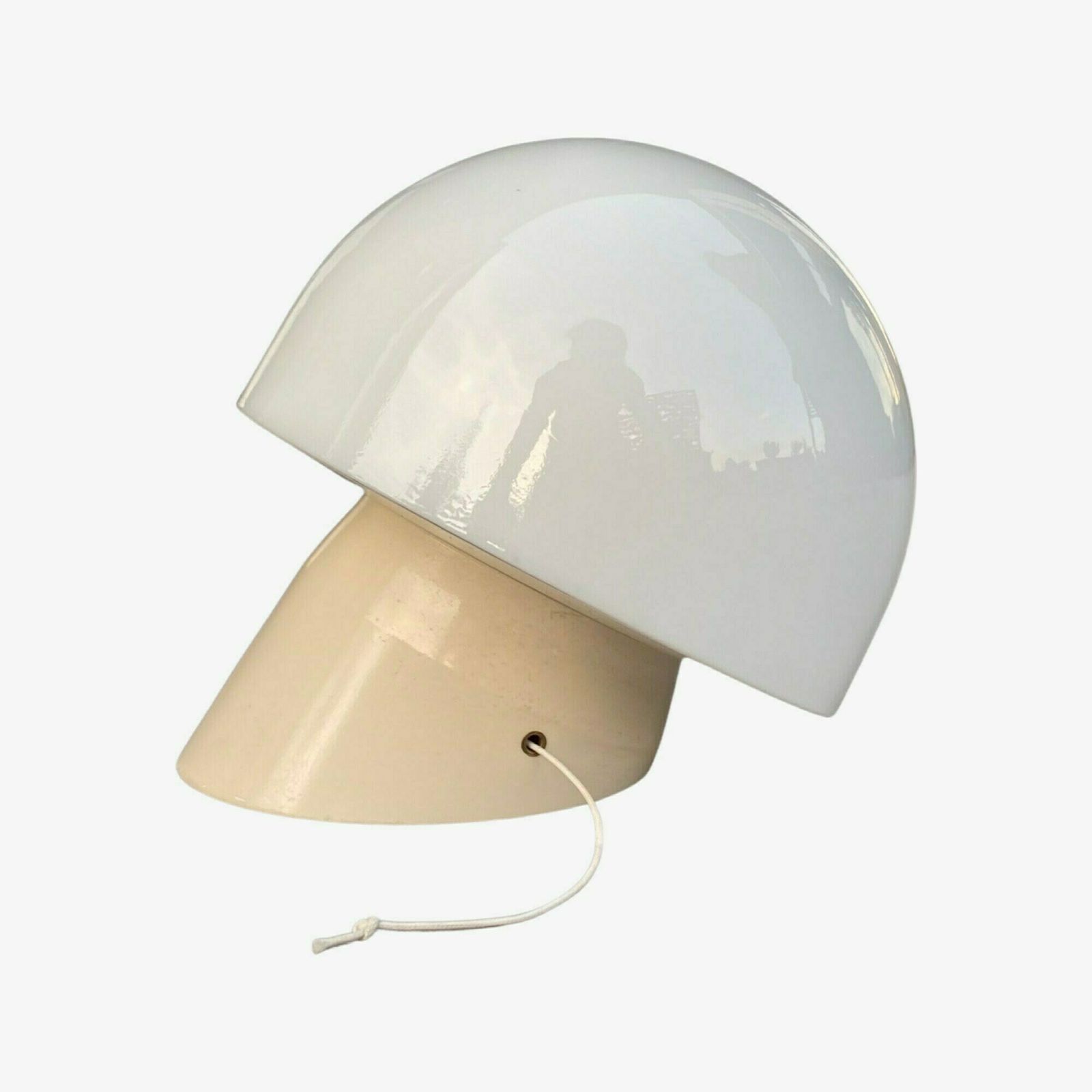 Vintage Mushroom Lamp Corodex Made In Holland | Glass Globe Wall Light / Nightlight Or Table Lamp | Dutch Mid Century Design 1960s, 1970s photo Lighting