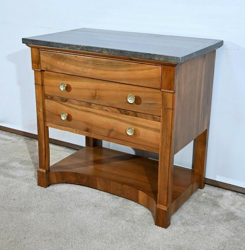 Small Property Chest Of Drawers In Walnut, Directoire Period – Early 19th Century photo Furniture