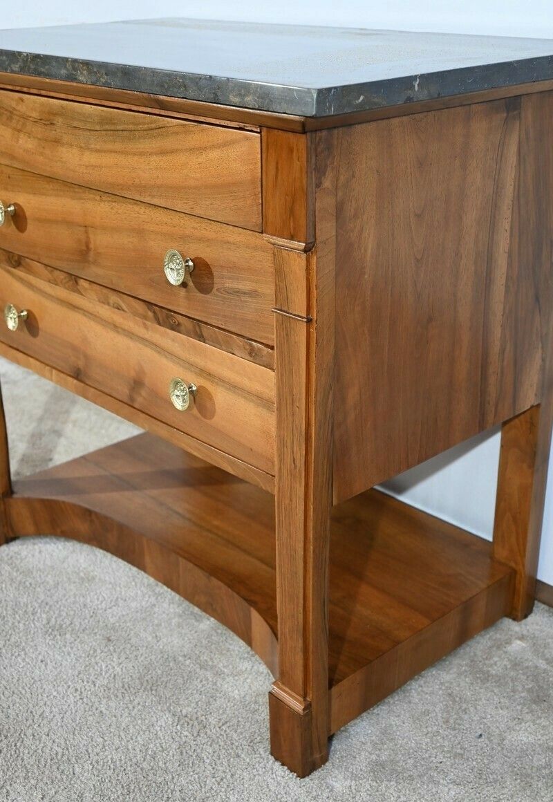 photo furniture Small Property Chest Of Drawers In Walnut, Directoire Period – Early 19th Century