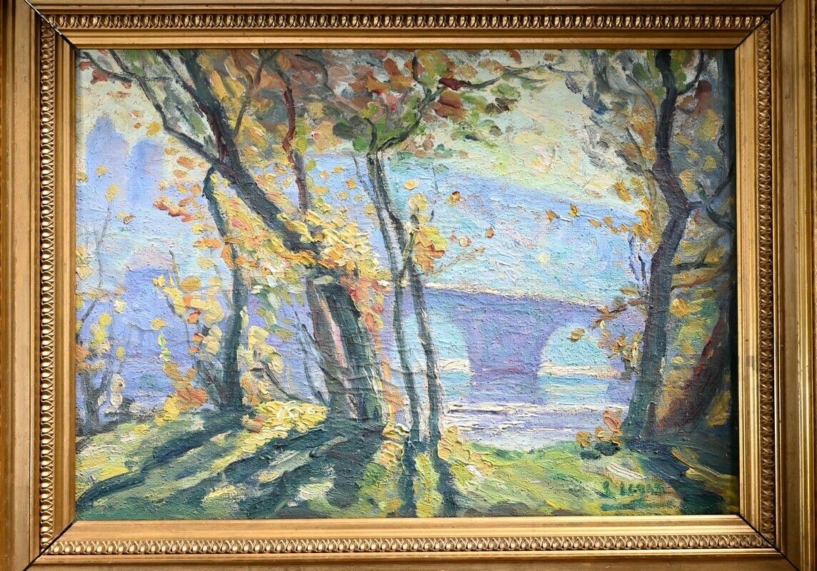 Oil Painting On Canvas – Late 19th Century photo Art