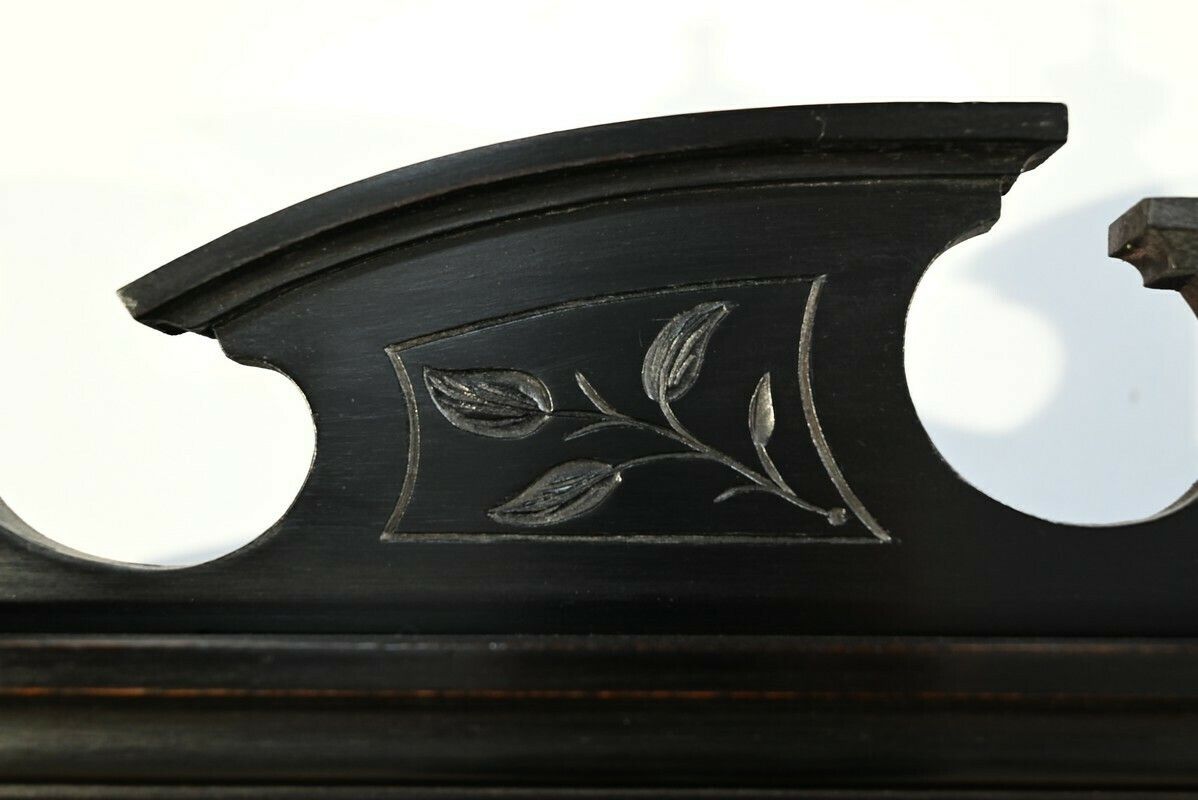 Entre Deux Furniture In Blackened Pear Wood, Napoleon III Style – Late 19th Century photo vintage