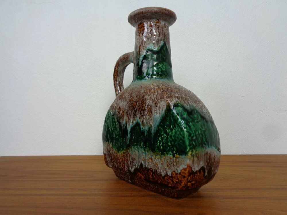 West German Glazed Ceramic Vase 603/25 From Dümler & Breiden, 1970s photo buy