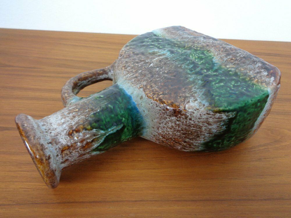 Home Decor West German Glazed Ceramic Vase 603/25 From Dümler & Breiden, 1970s photo
