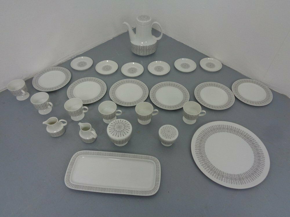 Coffee Service By Tapio Wirkkala For Rosenthal, 1960s, Set Of 28