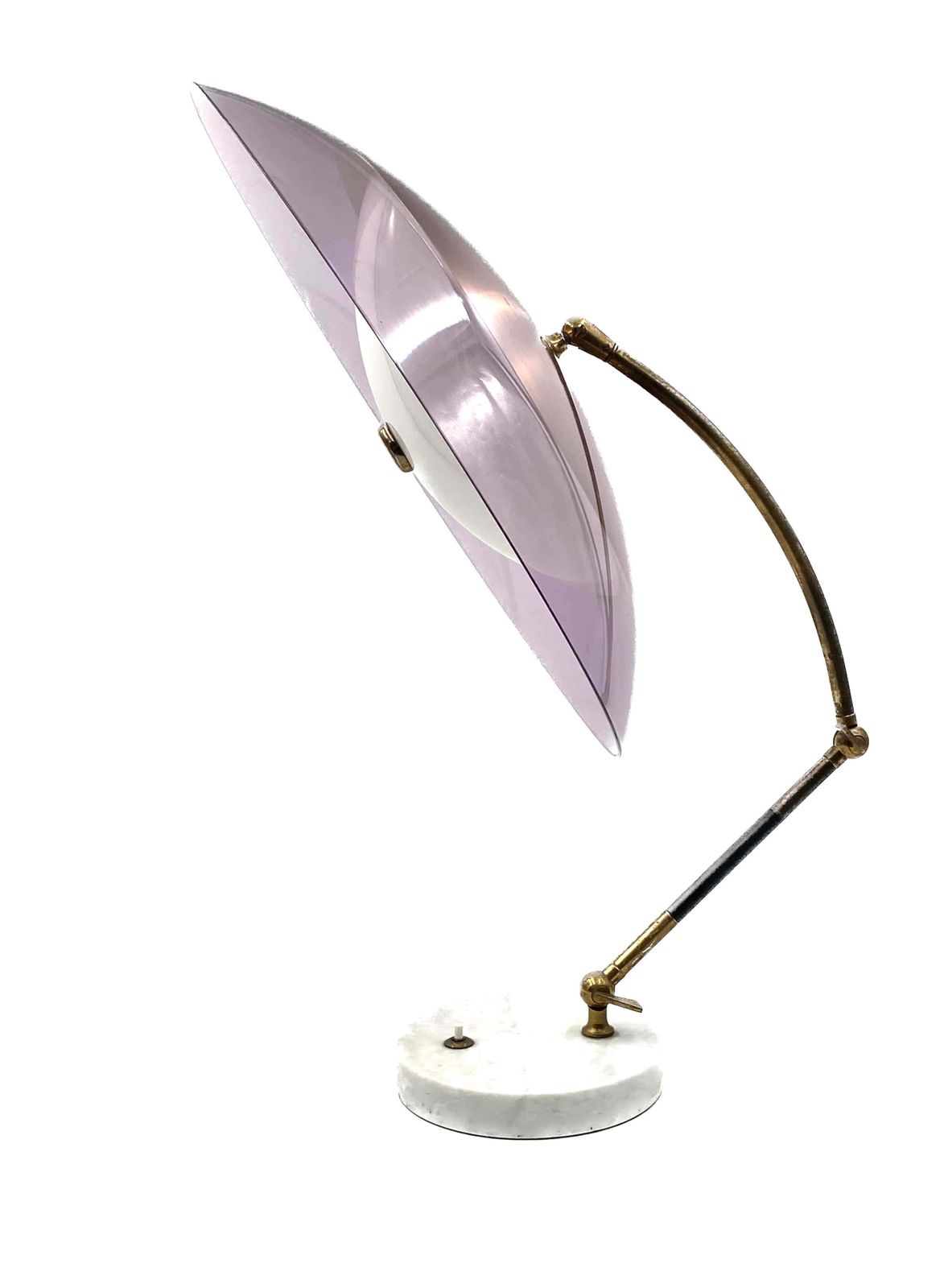 Stilux, Mod. Orleans Dome Table Lamp, Stilux Milano Italy, 1955 photo Lighting