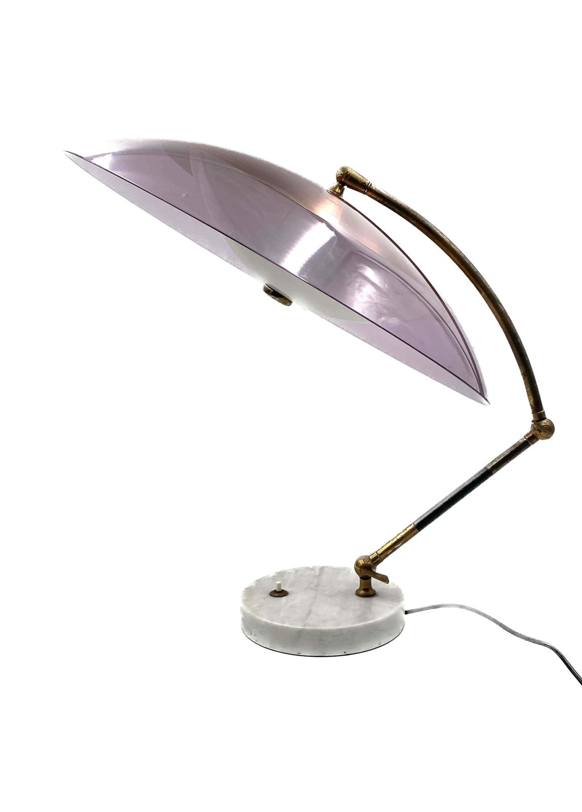 1700.0 Stilux, Mod. Orleans Dome Table Lamp, Stilux Milano Italy, 1955 photo