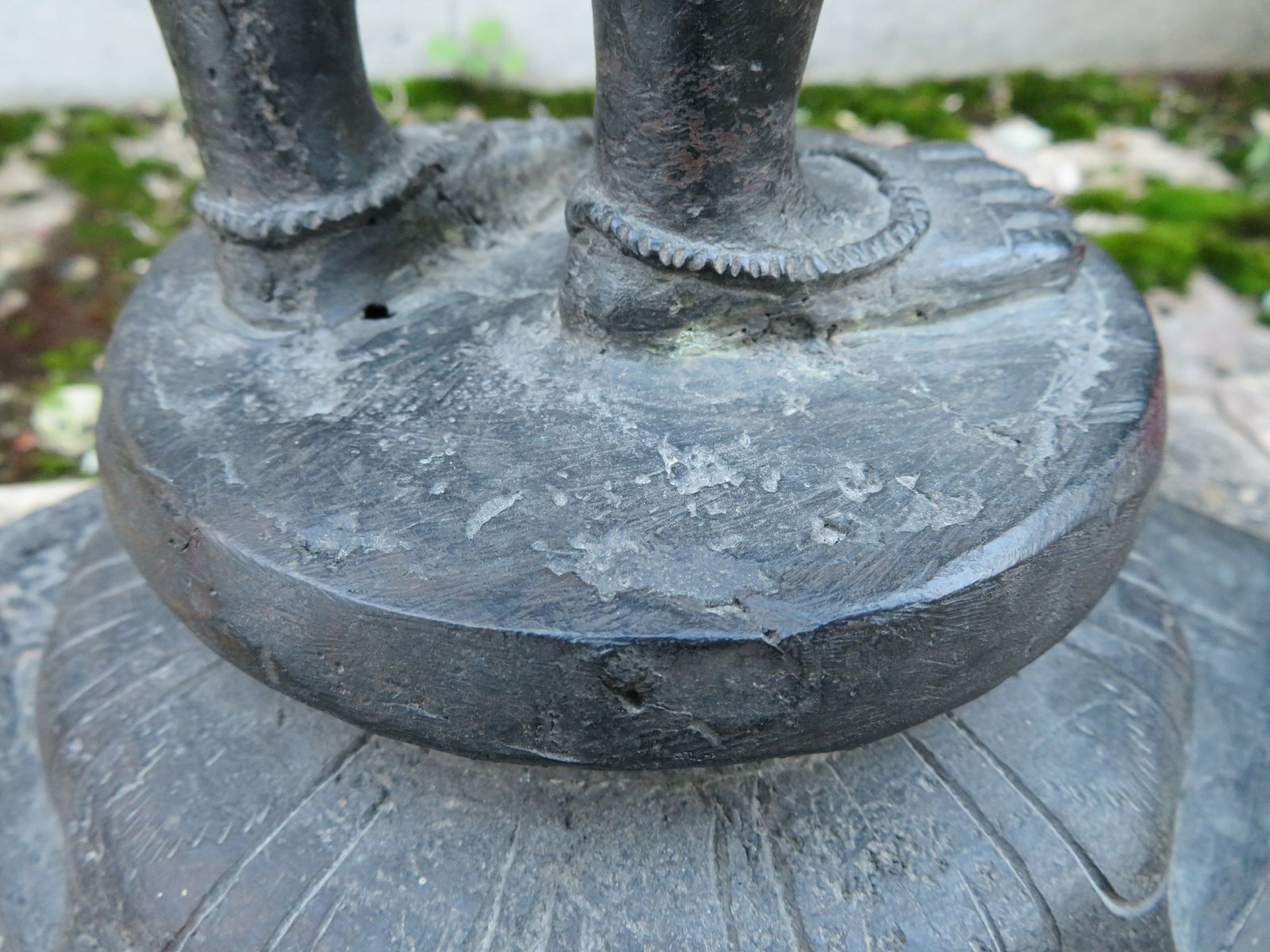 photo vinterior Antique South Indian Bronze Sculpture Of Standing Shiva. 18th/19th Century. 55cm High.
