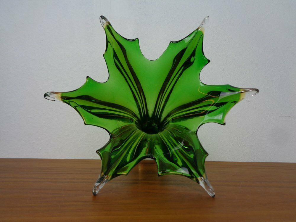 Murano Sommerso Glass Vase  1960s photo vinterior