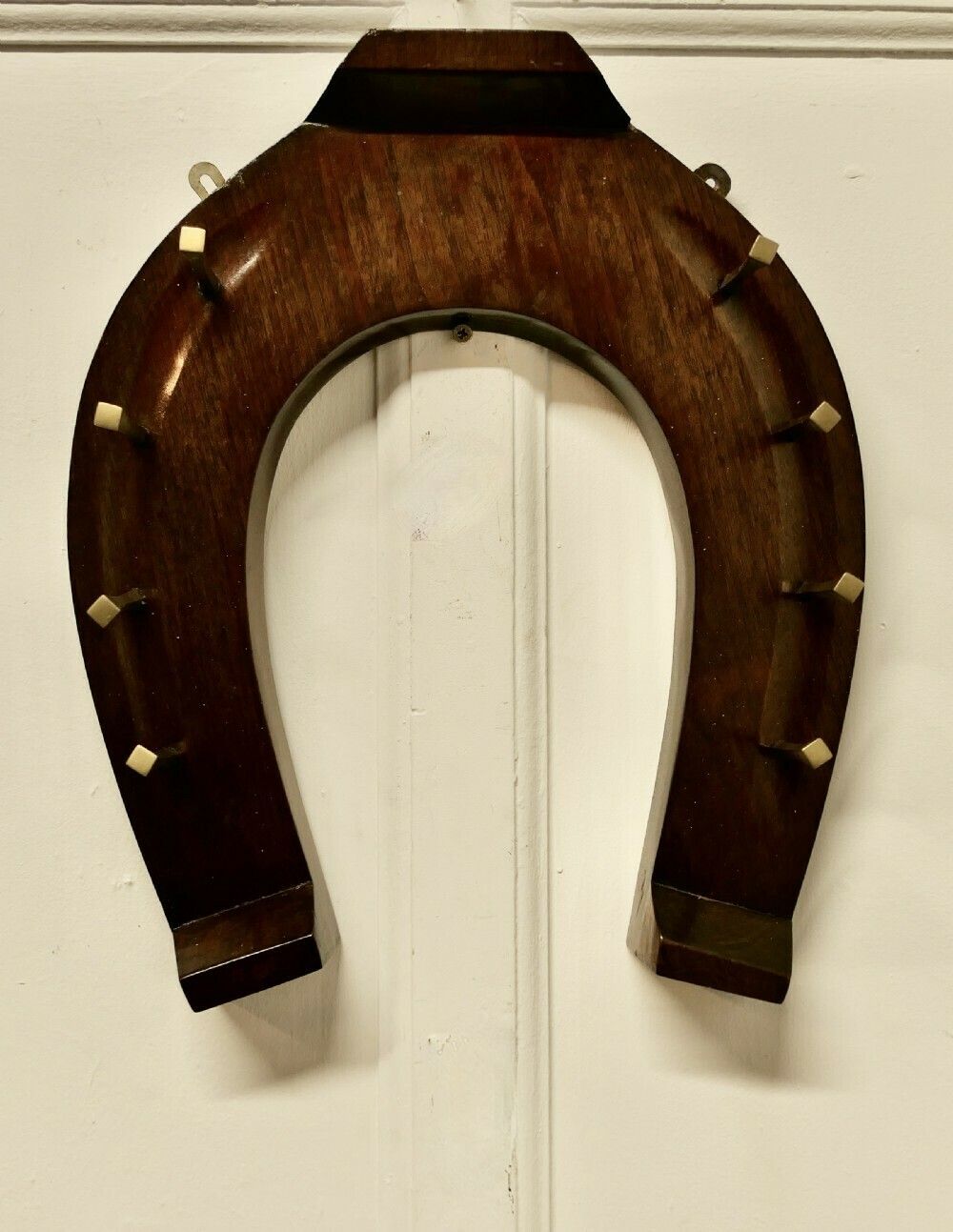 Irish Horseshoe Coat And Tack Rack By B Mcmullen