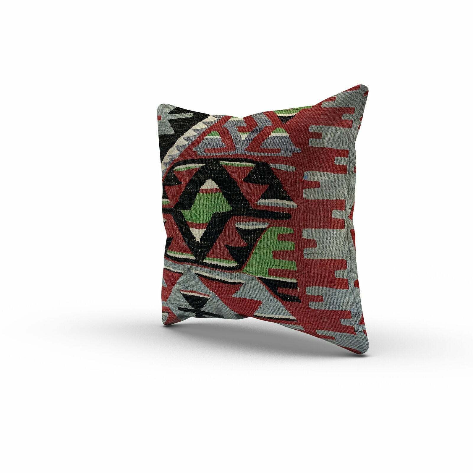 Turkish, Moroccan Kilim Cushion Cover, Kelim Pillow 50x50 Cm photo Textiles