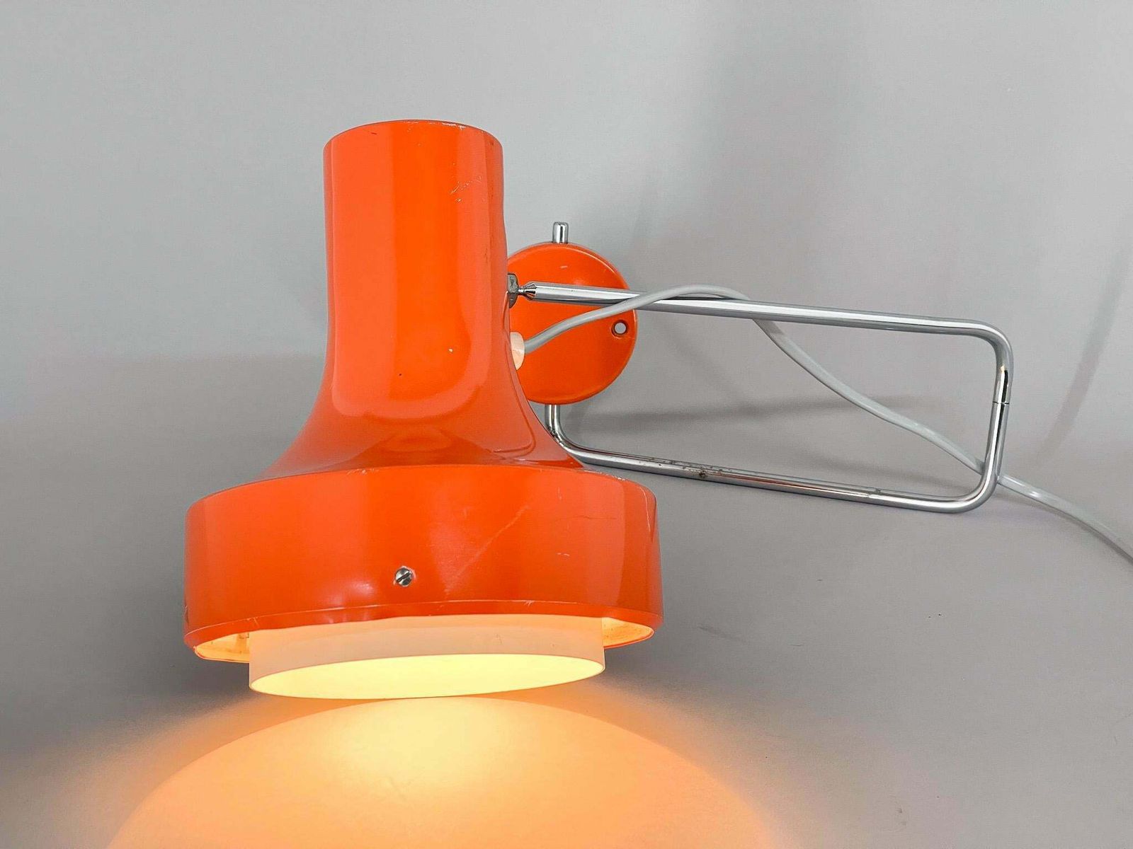 Mid Century Wall Lamp Designed By Josef Hurka For Napako, 1970s photo Lighting