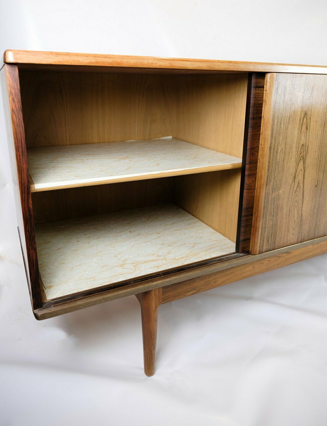 Christian Linneberg Low Sideboard  Model No. 15625 In Rosewood From 1960s photo vintage