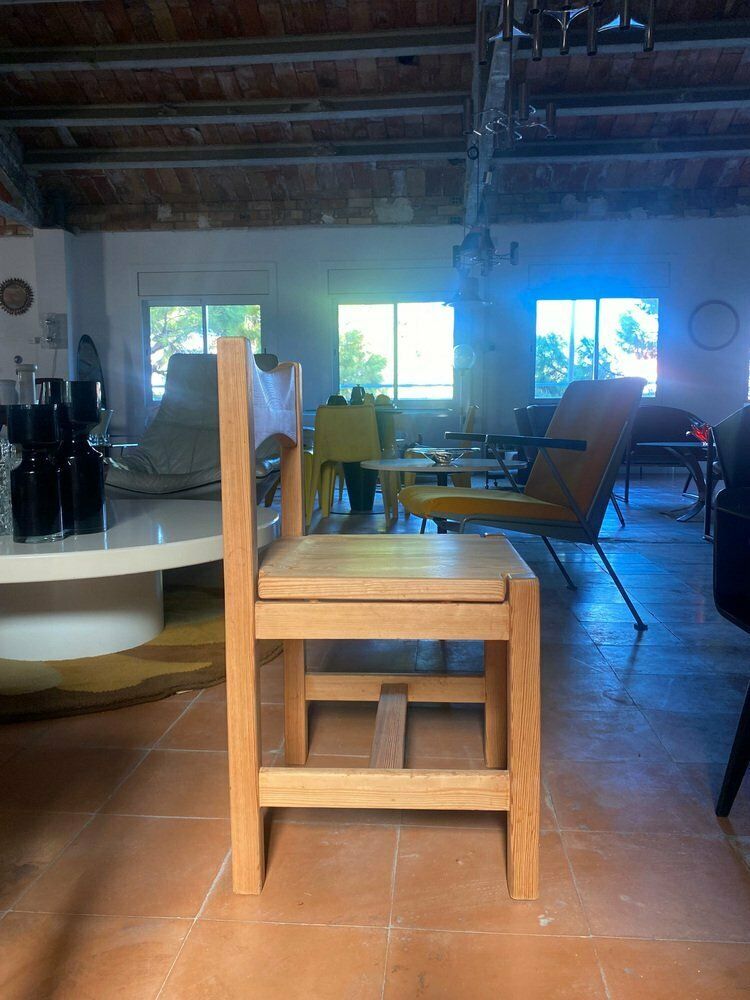 photo furniture Hongisto Dining Set In Solid Pine By Ilmari Tapiovaara For Laukaan Puu, 1960s, Set Of 5