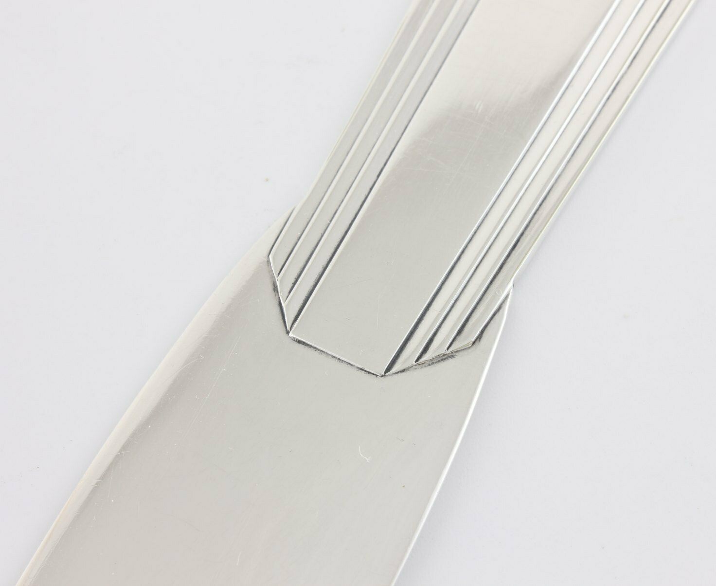 photo furniture Christofle Silver Plated Letter Opener. Art Deco. C1940.