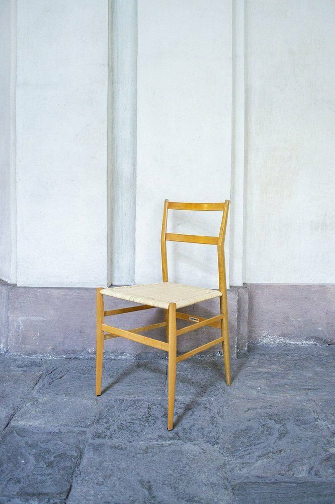 699 Superleggera Eetkamerstoelen Van Gio Ponti Voor Cassina, Italië, Jaren 1970, Set Van 2 photo furniture