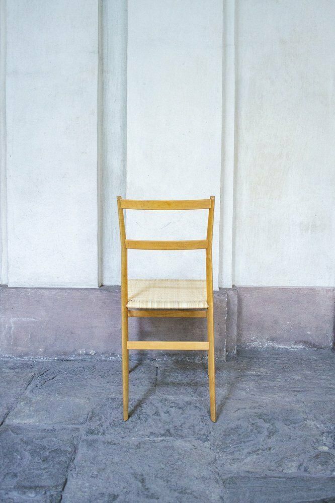 699 Superleggera Eetkamerstoelen Van Gio Ponti Voor Cassina, Italië, Jaren 1970, Set Van 2 photo Meubels