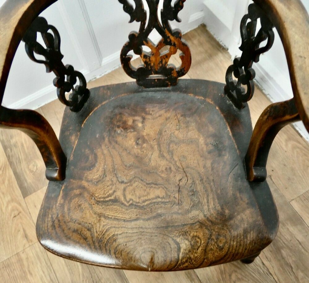 This Style Is Known By Many Names Smokers Bow, Windsor Chair Or Captain’s Chair photo Furniture