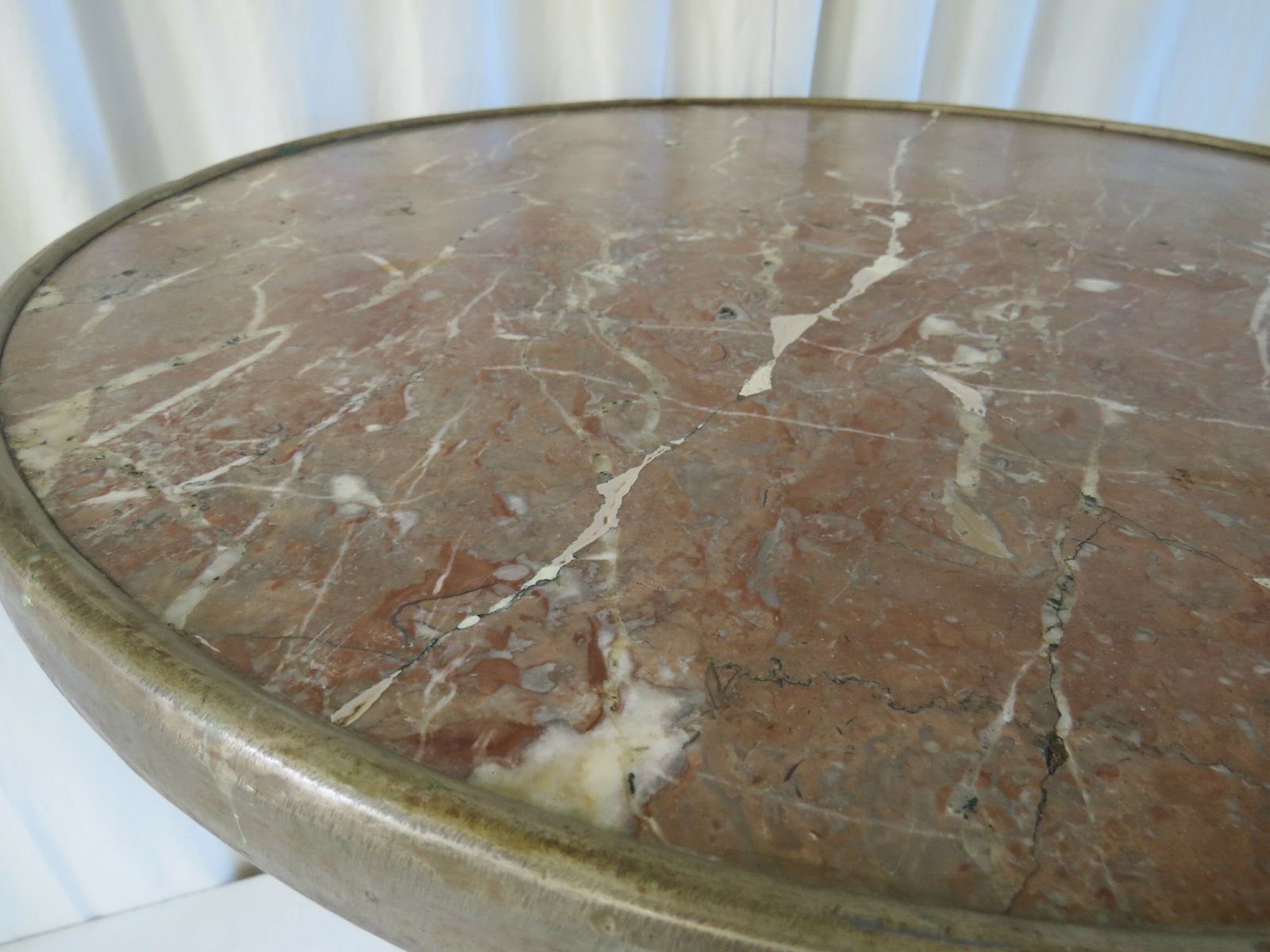 photo furniture French Bistro / Cafe Table. Late 19th Century.