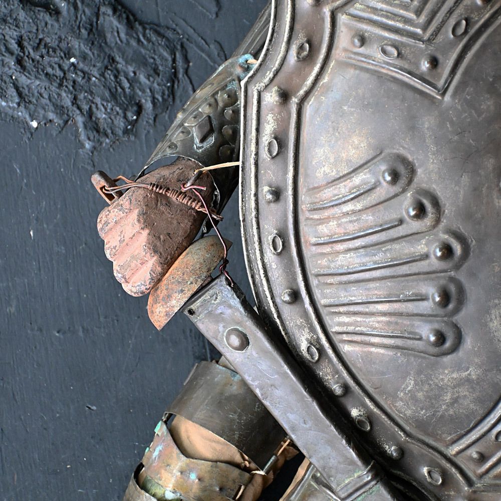 A Mid To Late 19th Century Hand Carved Sicilian Marionette Knight photo 1554.0