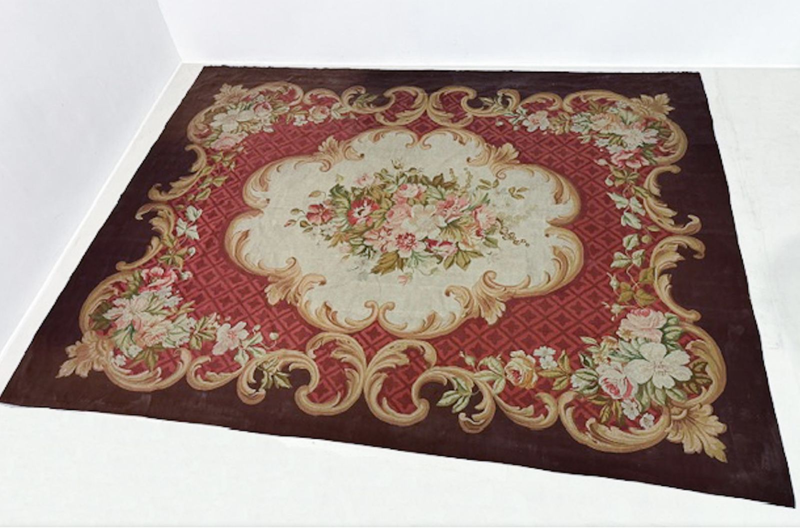 Aubusson Rug, Second Half Of The 19th Century, France photo vinterior
