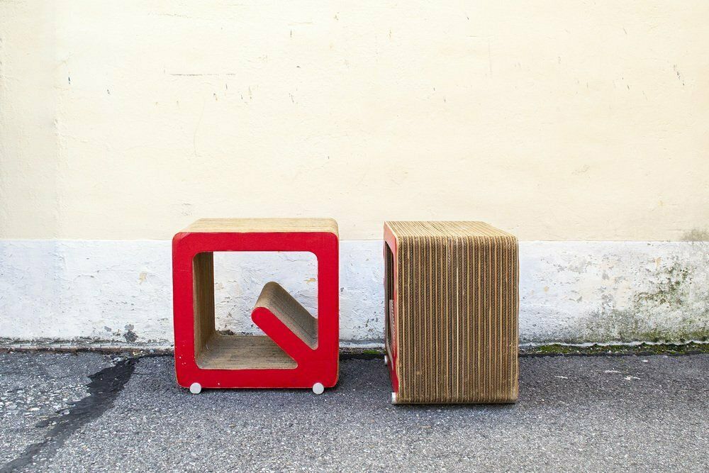 Jack Magazine Racks From Kubedesign, Italy, 2000s, Set Of 2 photo 1134.0