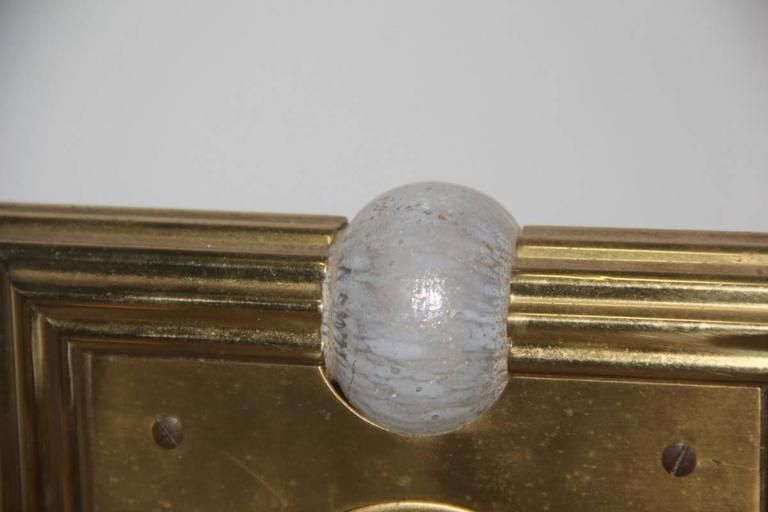 Tommaso Barbi Bottega Gadda, 1970s , Brass Clock Bowl Italian Design photo 1310.0