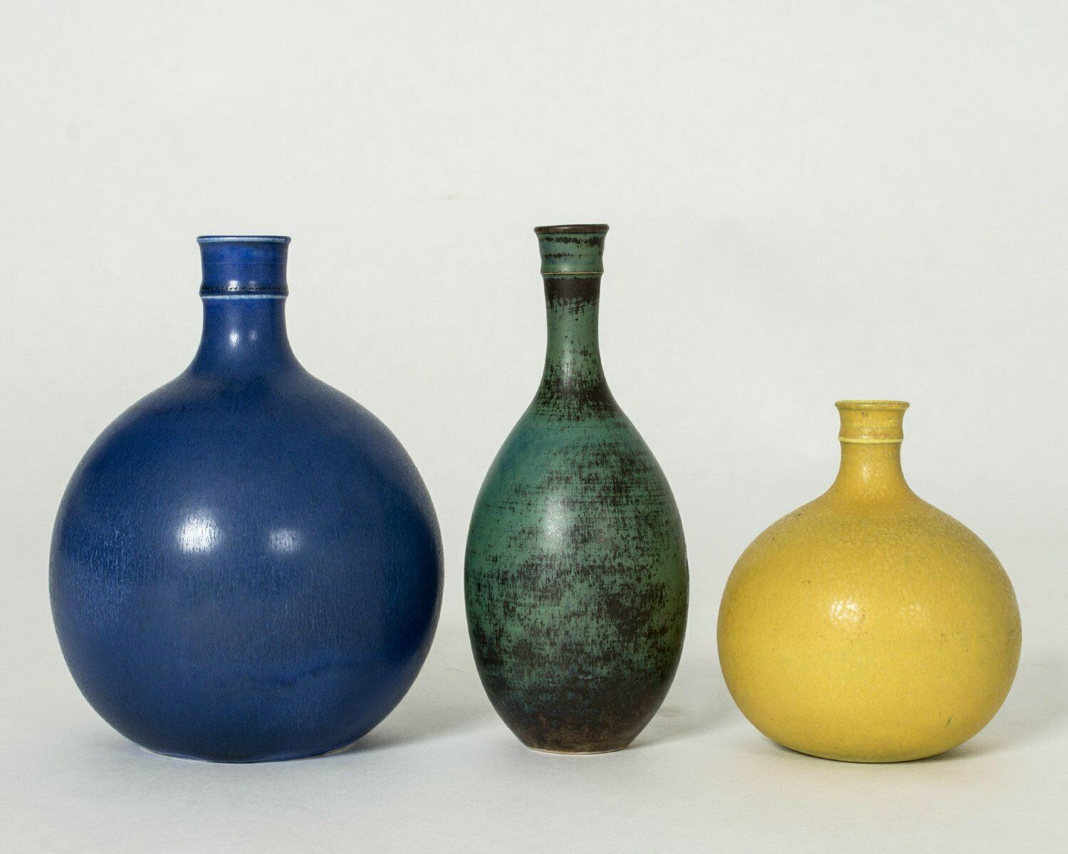 Vases By Stig Lindberg From Gustavsberg, 1960s, Set Of 5 photo 8673.0