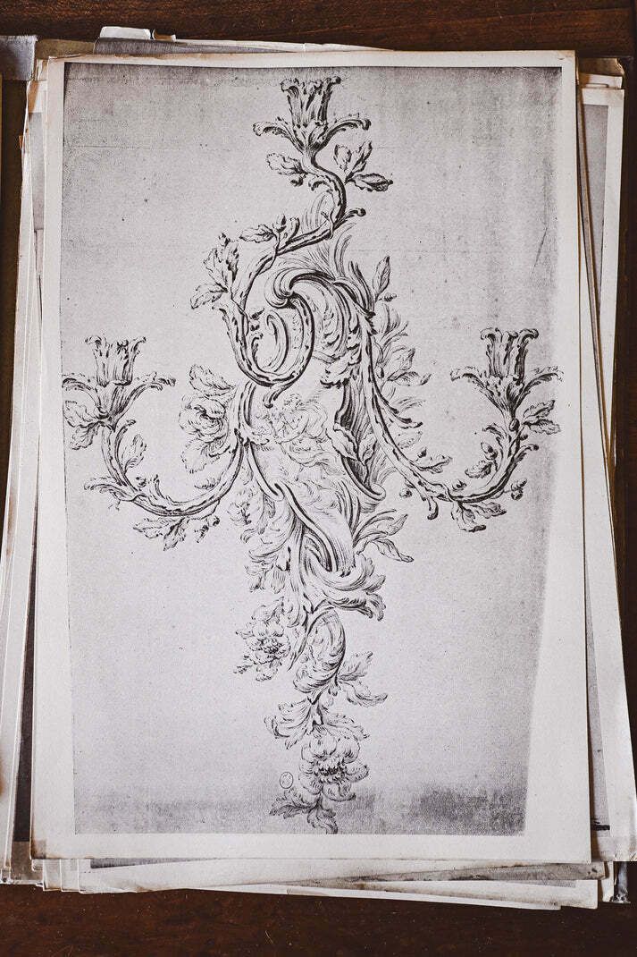 Recueil De Dessins D'orfevrerie Louis XV Et Louis XVI photo Art