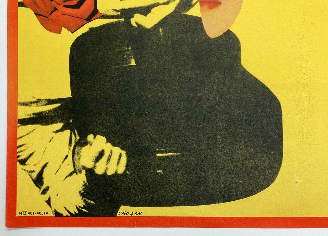 Movie Poster, Between A Quarter And Half, Karel Vaca, 1968 photo Art