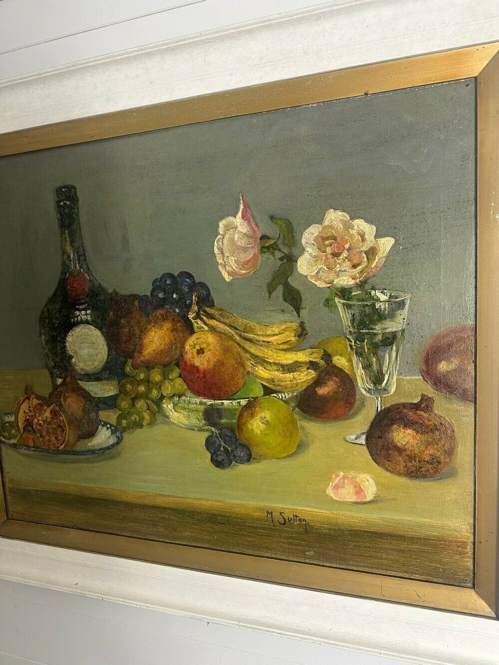 Old English ‘Still Life’ Oil Painting