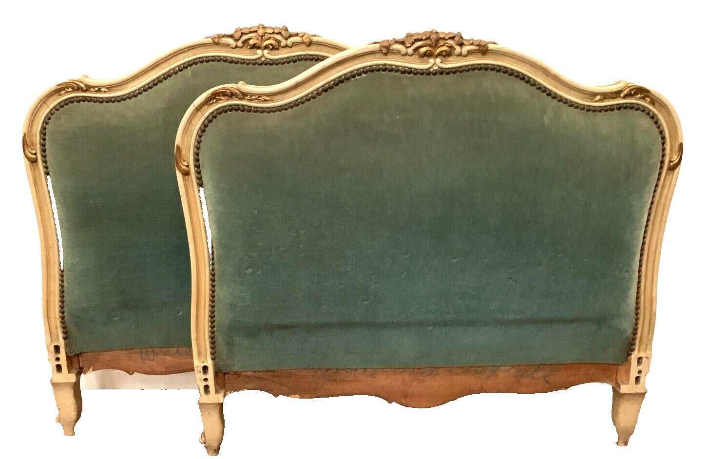photo furniture Bench Daybed In Lacquered And Gilded Wood 20th Century