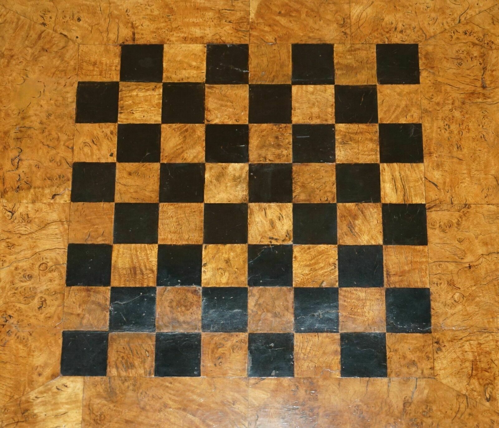 Circa 1850 Malby & Co Map Of Switzerland By Bauerkeller Burr Walnut Chess Table photo Furniture