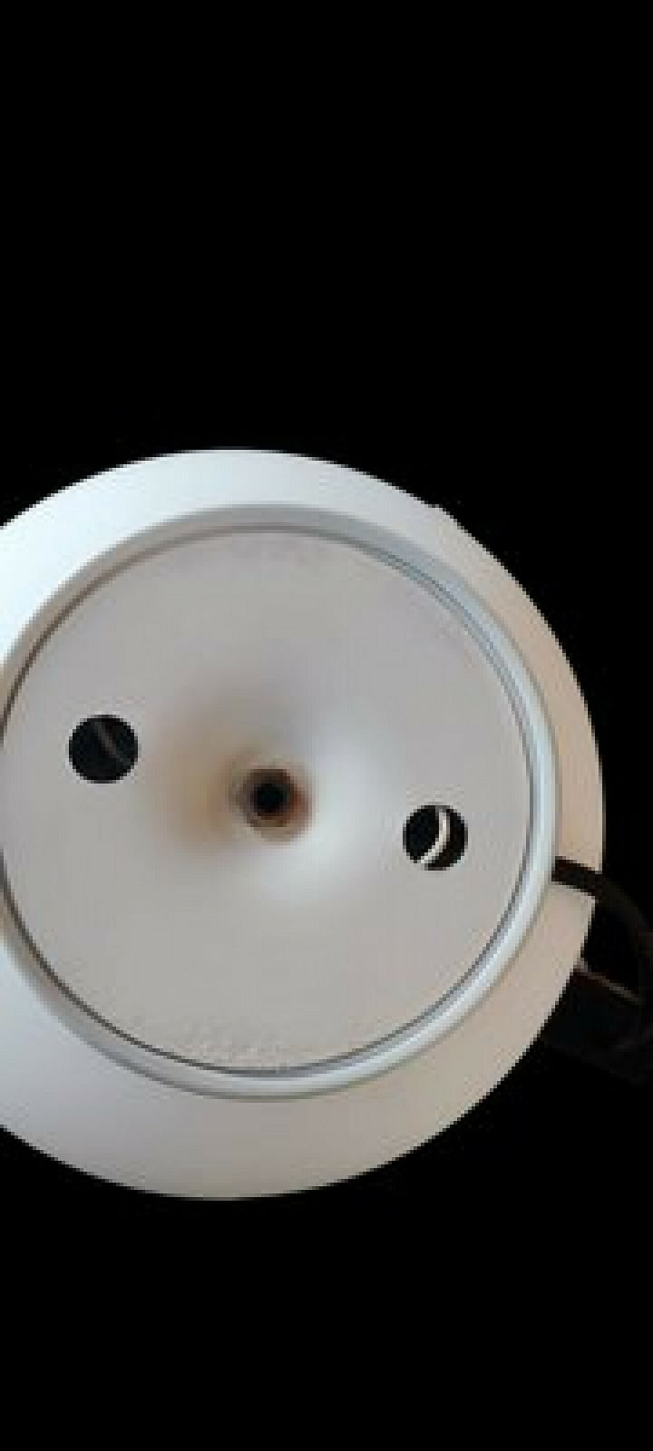 photo for sale Table Lamp 1853 In Milky Glass By Max Ingrand For Fontana Arte, 1954