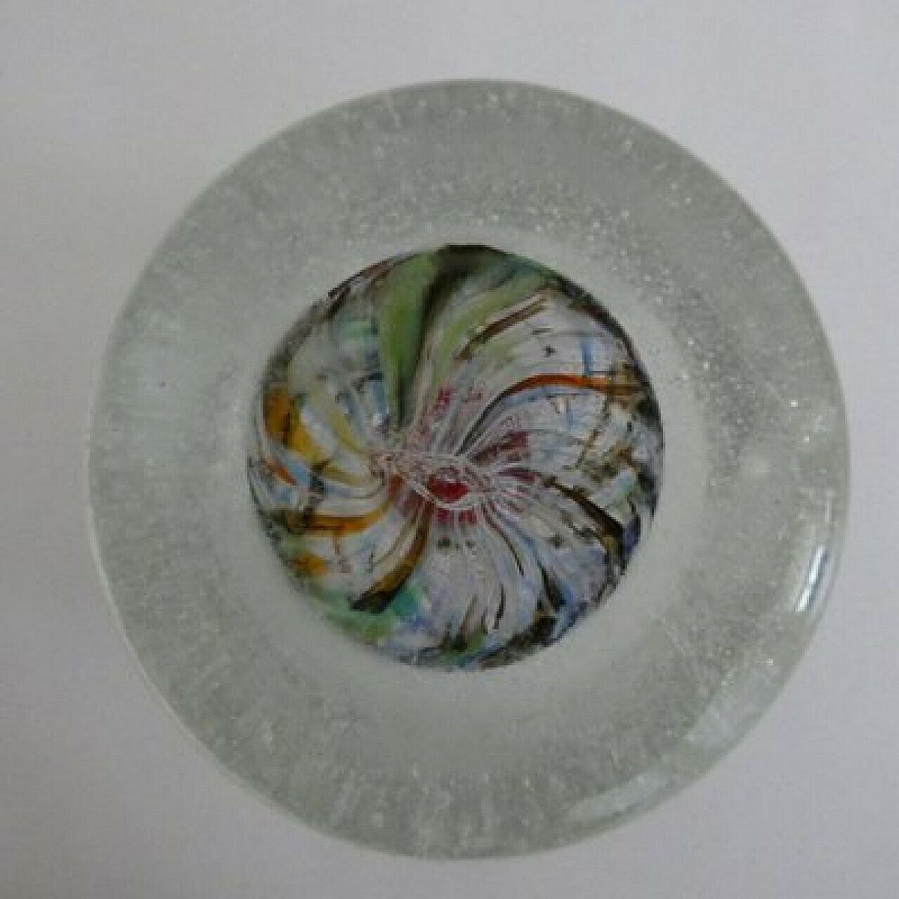 Murano Glass Paperweight With Penguin And Snowflakes, 1920s photo buy