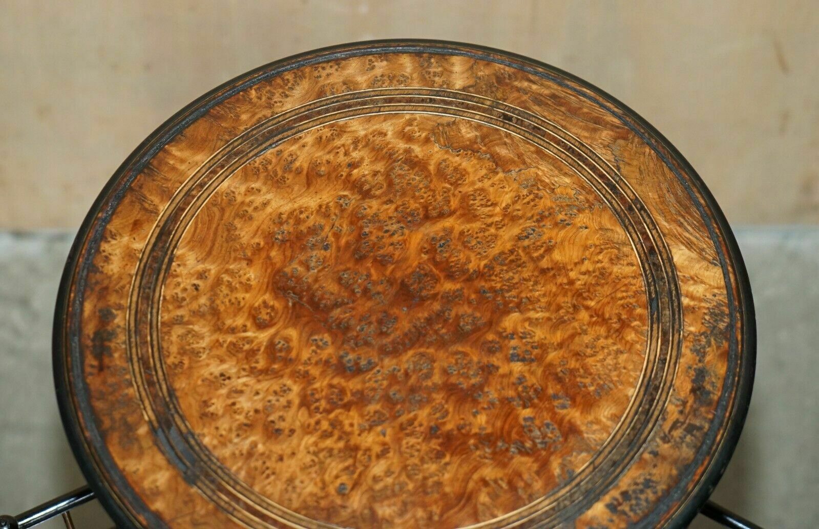 Antique Victorian Gillows Lancaster Aesthetic Movement Amboyna Wood Book Table photo Furniture
