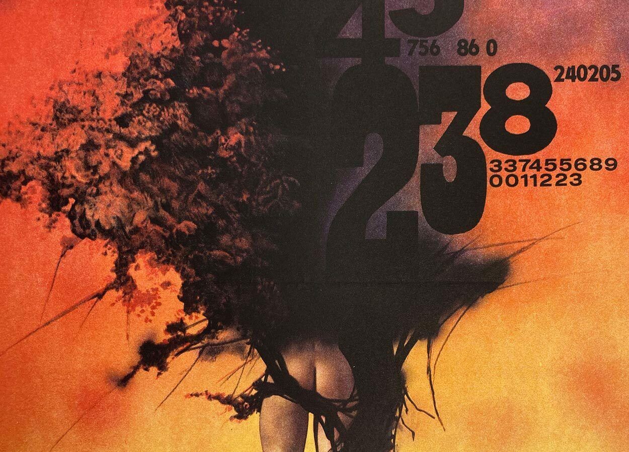 Movie Poster, My Sinful Man, Zdeněk Vlach, 1987 photo Art