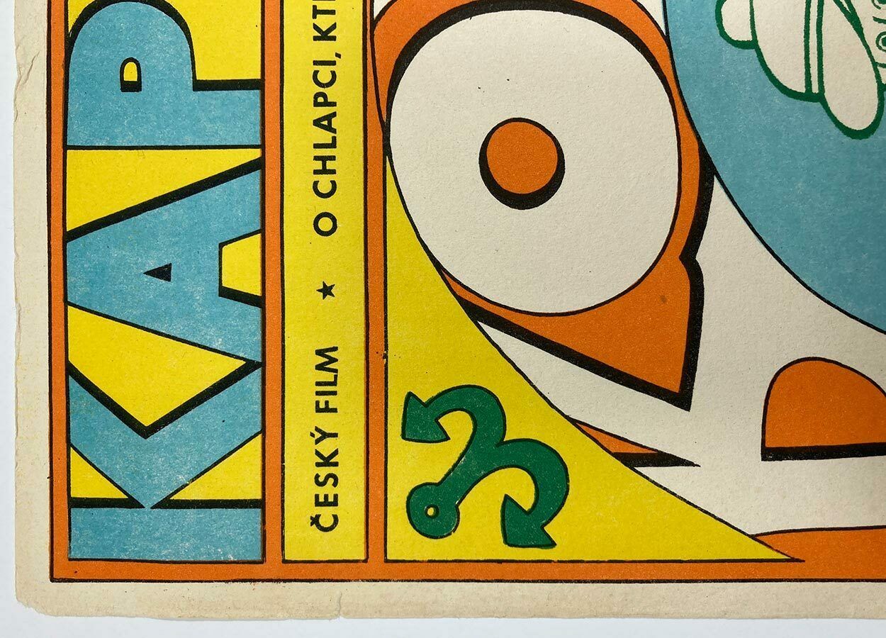 photo for sale Movie Poster, Captain Korda, Olga Stárková, 1970