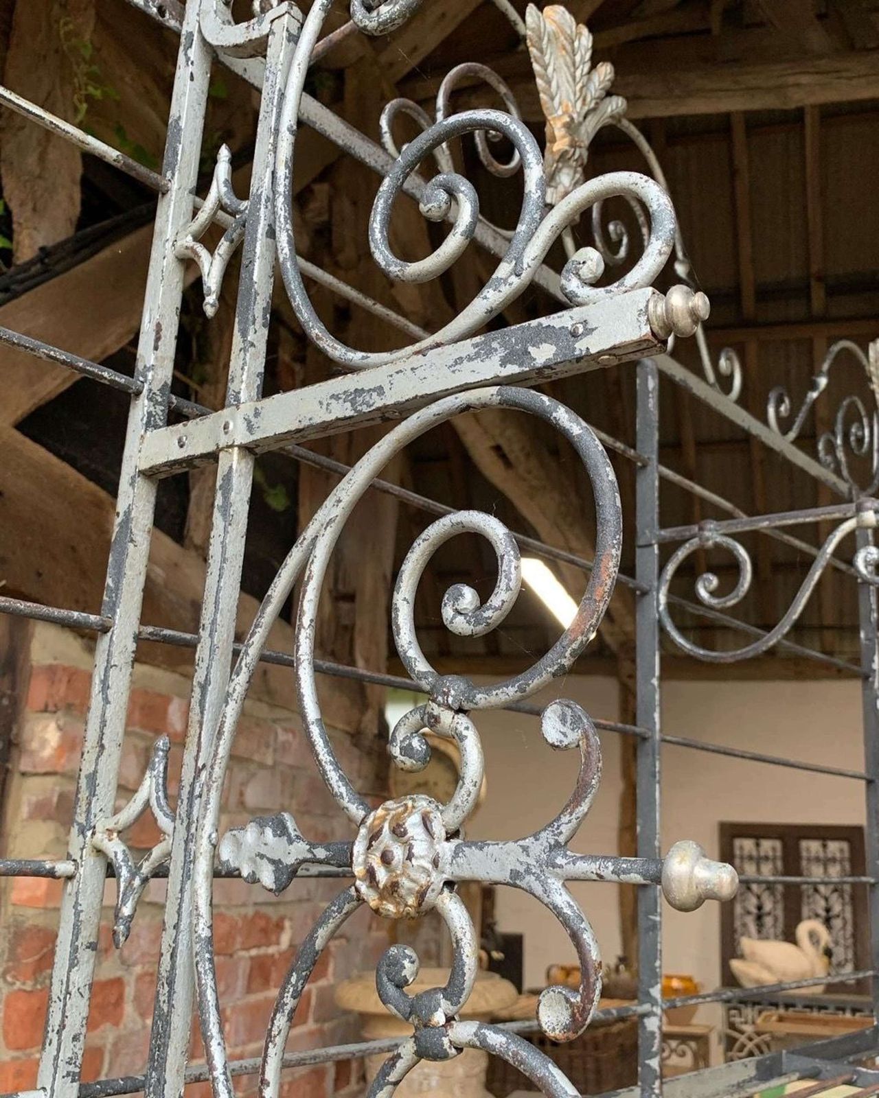 19th Century French Bakers Rack photo Furniture