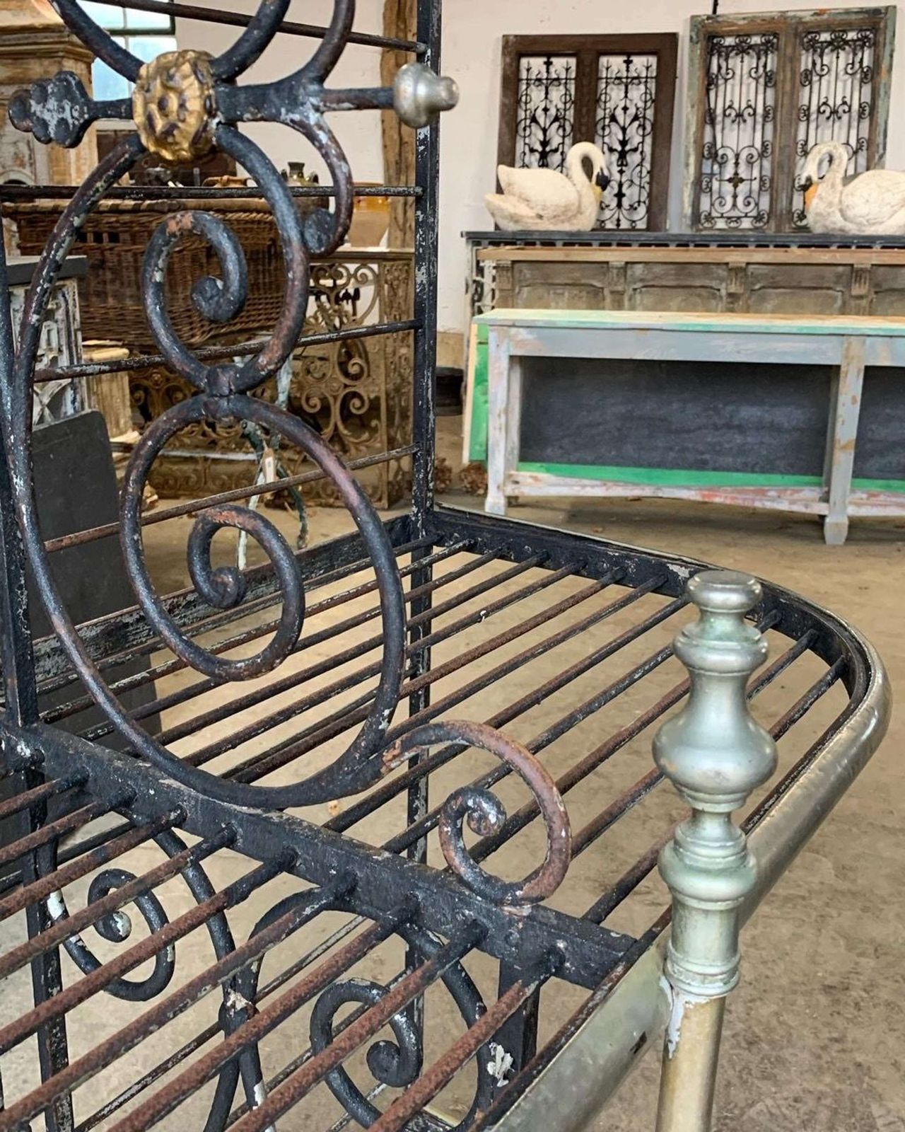 19th Century French Bakers Rack photo vinterior