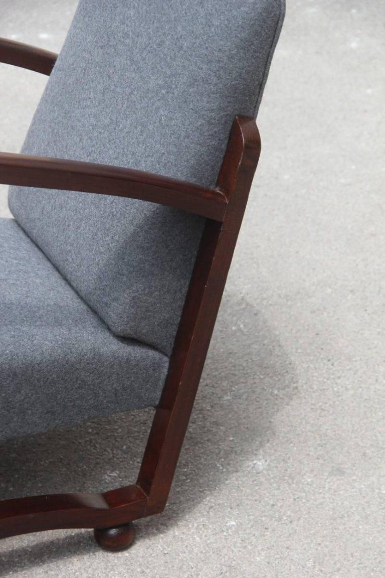 Elegant Italian Armchairs Of The 1940s, About Class And Refinement photo for sale