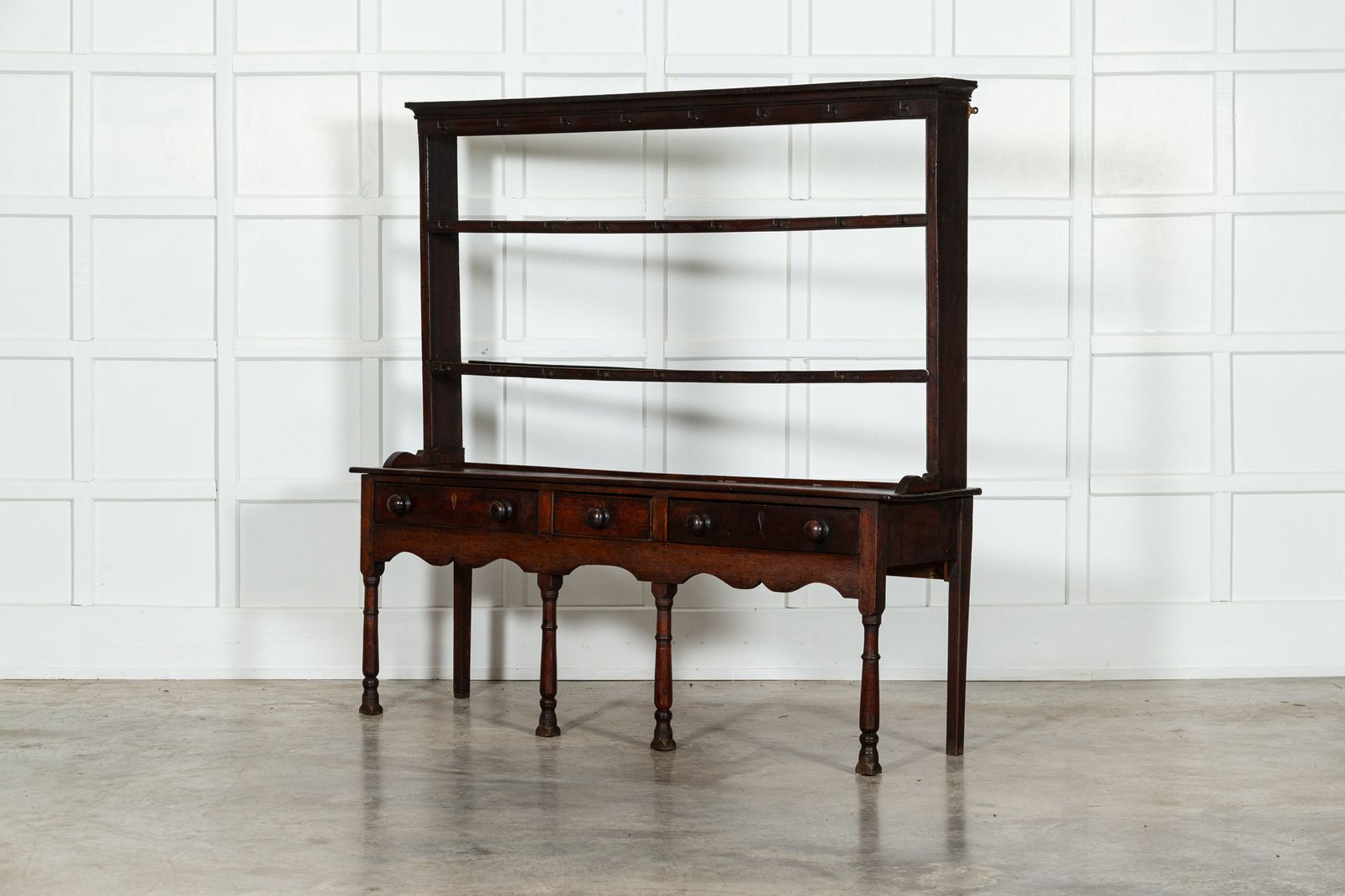 18thc English Oak Dresser, 18th Century And Earlier photo Furniture