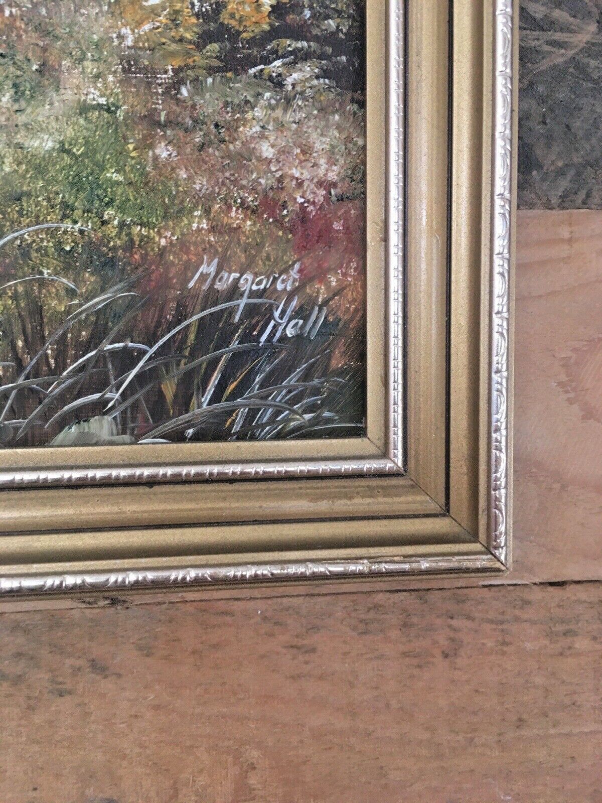 Original Margaret Hall Framed Oil On Board Painting Toll House Penrhos Anglesey photo buy