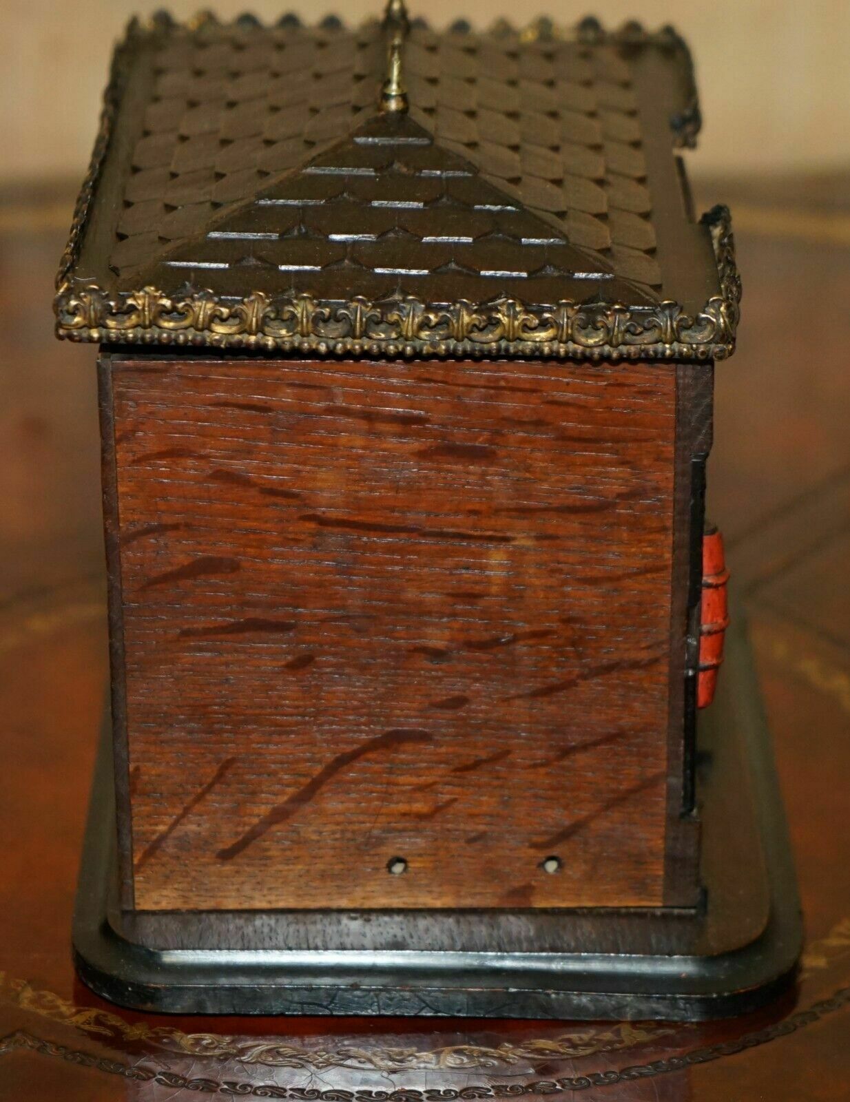 photo furniture Antique Circa 1900 French Cigar Box Modelled As A Pagoda Top Chinese Shop