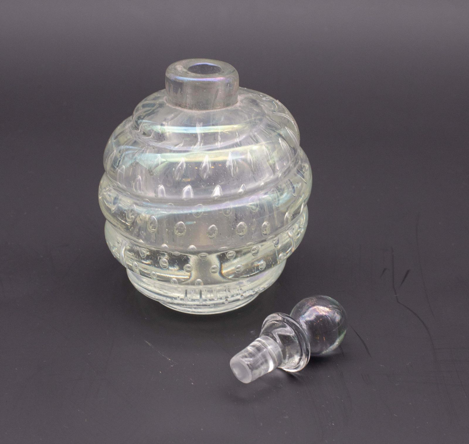 Bubbles Iridescent Vase By Barovier E Toso, 1950s photo furniture