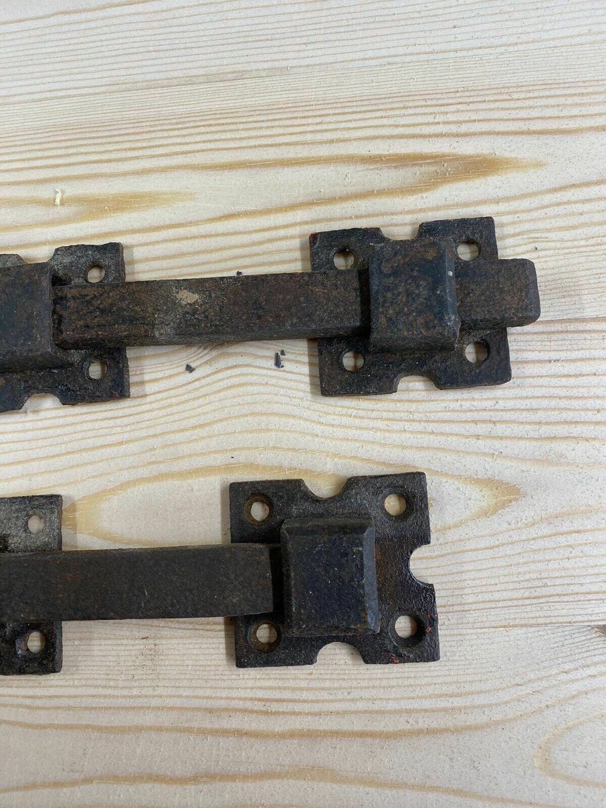 Large Antique Door Lock Bolts Inc Keeps Reclaimed Old Metal Iron Period Salvage photo 443.0