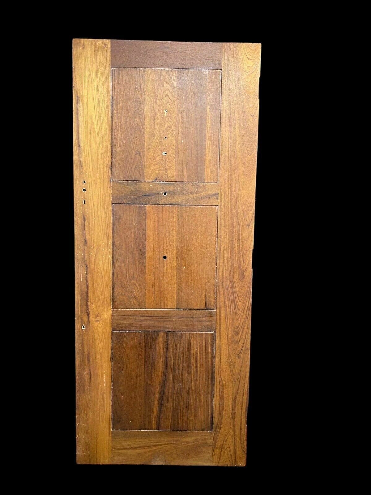 Large Solid Walnut Front Door Reclaimed Bespoke Hardwood Period Antique photo buy