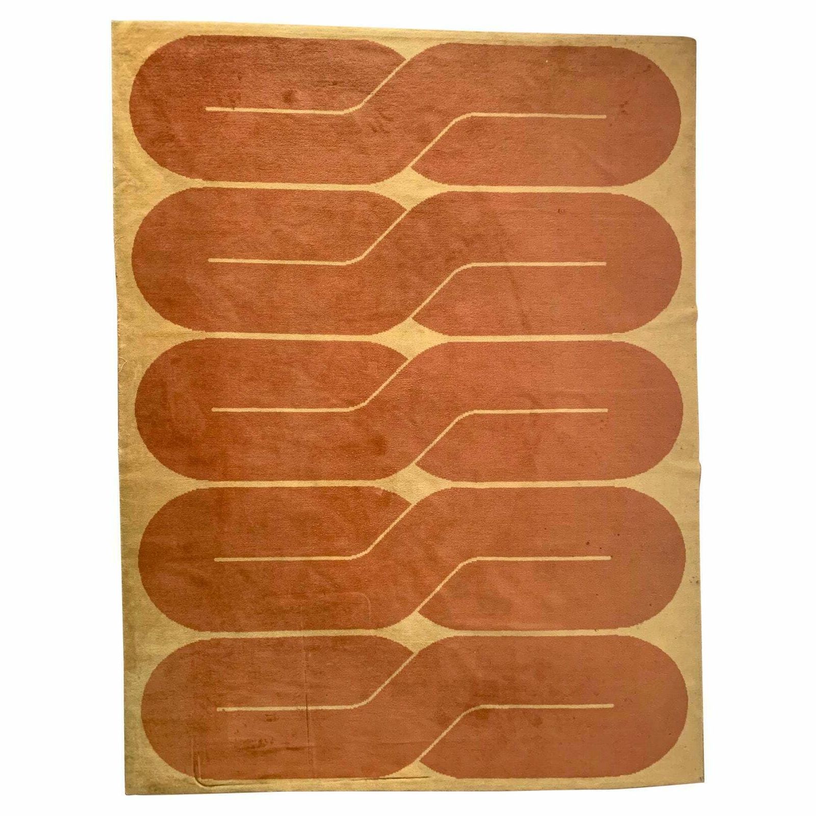 Mid Century Wool Rug, Belgium, 1970s