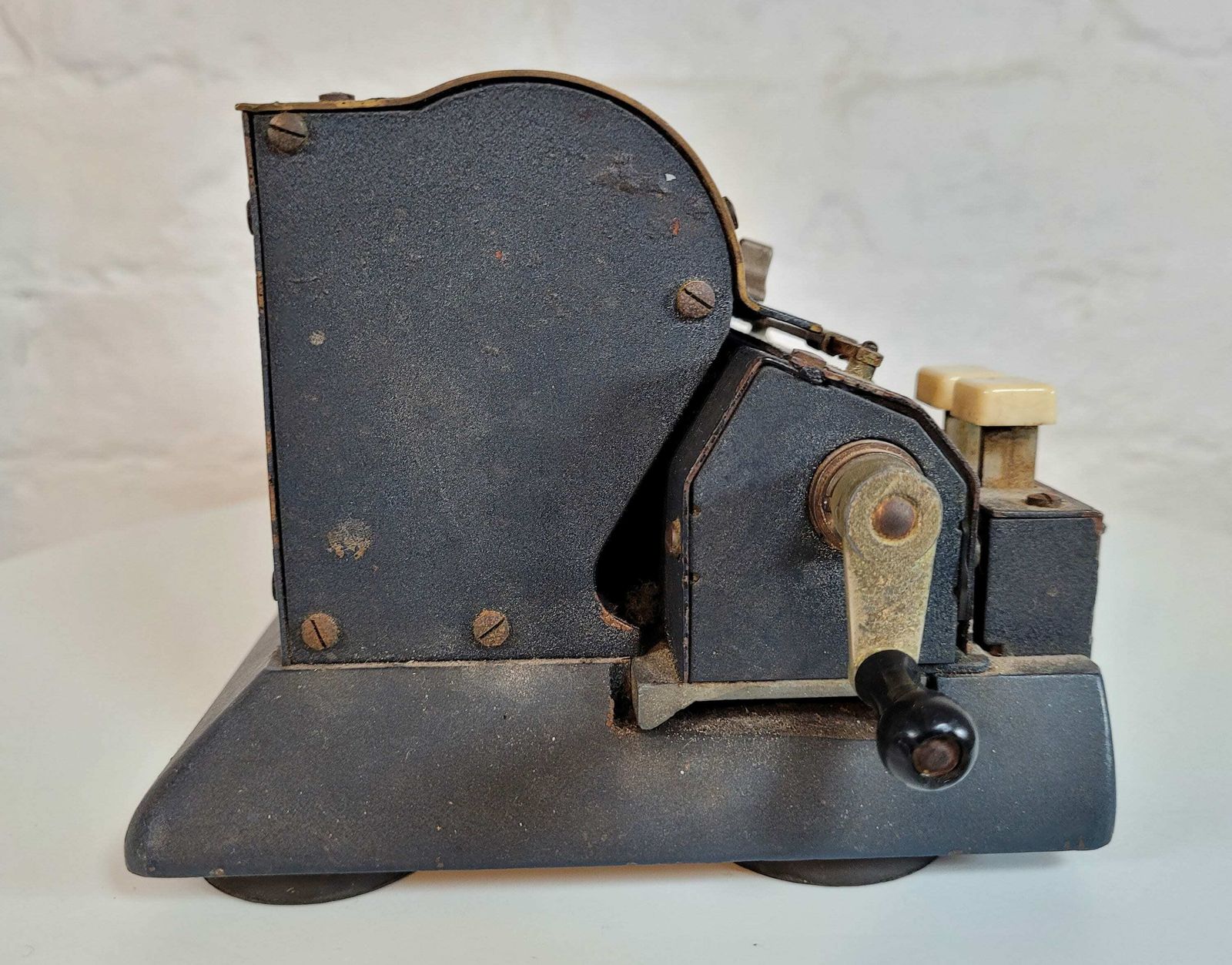 Antique Odner And Gotebrig Mechanical Calculator / 1920's Accountancy Tool / Antique Calculator / Pinwheel Calculator photo 260.0